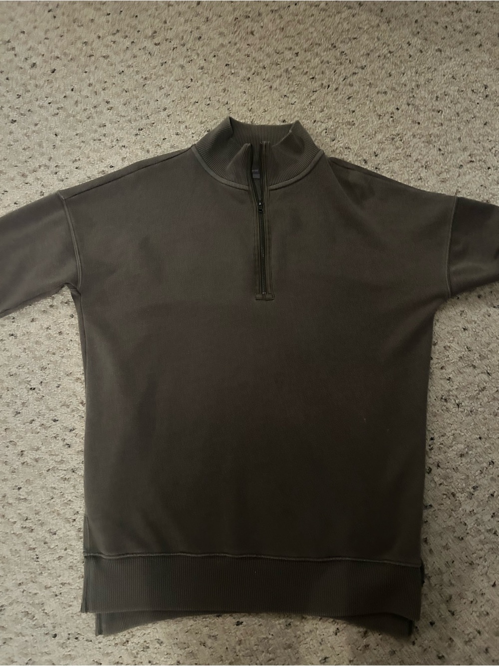 Unisex Quarter-Zip sweater Sweater olive aerie